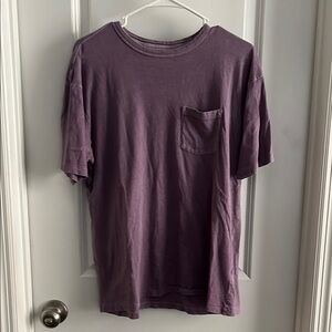 Women’s Purple T-Shirt with Pocket